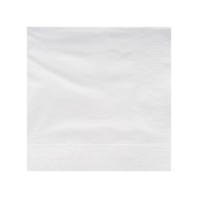 Servilleta 40x40 2C P.P Blanca - 50 Uds