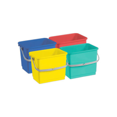 Cubo 6Ltrs Para Carros Amarillo