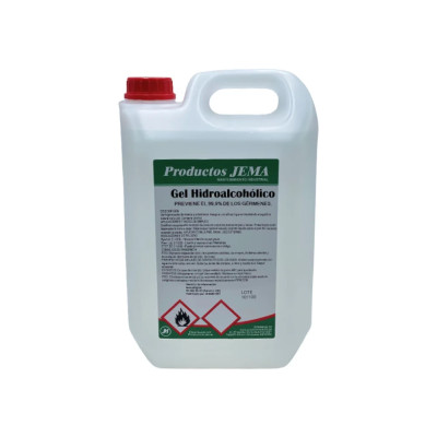 Gel Hidroalcoholico (Garrafas De 5Ltrs)