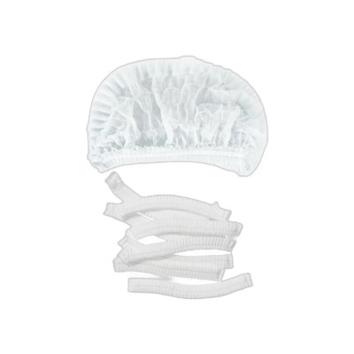 Gorro Acordeon Blanco - 100 uds