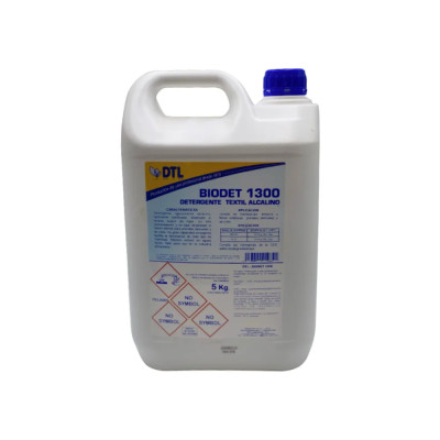 DTL-BIODET 1300 - Detergente Suave para Prendas Delicadas - 5L