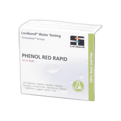 Pastillas Phenol Red Caja 250U Manual